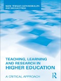 Cover-Bild zum Titel 'Teaching, Learning and Research in Higher Education' von 'Mark Tennant, Dan Kaczynski, Cathi McMullen'