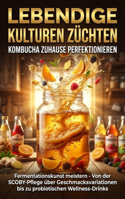 Lebendige Kulturen Züchten: Kombucha Zuhause Perfektionieren - Jonas Schneider