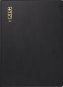 rido/idé 7013202906 | Taschenkalender Mod. perfect/Technik I 2026 | A6, Kunststoff, schwarz - 