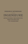 Cover-Bild zum Titel 'Ingenieure' von 'Friedirch Münzinger'