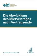 Cover-Bild zum Titel 'Die Abwicklung des Mietvertrages nach Vertragsende' von ''