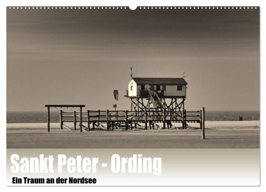 Sankt Peter-Ording. Ein Traum an der Nordsee (Wandkalender 2025 DIN A2 quer), CALVENDO Monatskalender - Guido Wulf