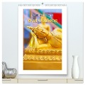 Buddhistischer Tempel - Wat Chalong (hochwertiger Premium Wandkalender 2024 DIN A2 hoch), Kunstdruck in Hochglanz - Nina Schwarze