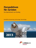 Cover-Bild zum Titel 'Perspektiven für Juristen 2013' von ''