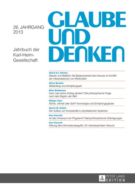 Glaube und Denken - 
