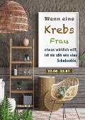 Cover-Bild zum Titel 'Wenn eine Krebs Frau etwas wirklich will, ist sie zäh wie eine Schuhsohle' von 'Silvia Kaufer'