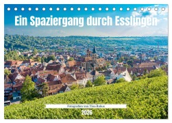 Cover-Bild zum Titel 'Ein Spaziergang durch Esslingen (Tischkalender 2026 DIN A5 quer), CALVENDO Monatskalender' von 'Tina Rabus'