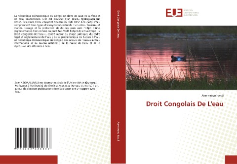 Droit Congolais De L'eau - Aser Nzovu Luvuji