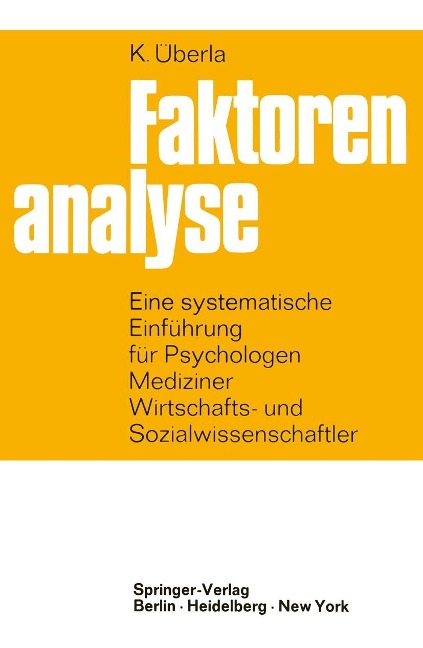Faktorenanalyse - K. Überla