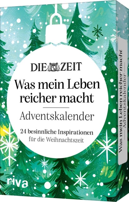 DIE ZEIT 'Was mein Leben reicher macht' - Adventskalender - 