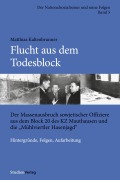 Cover-Bild zum Titel 'Flucht aus dem Todesblock' von 'Matthias Kaltenbrunner'