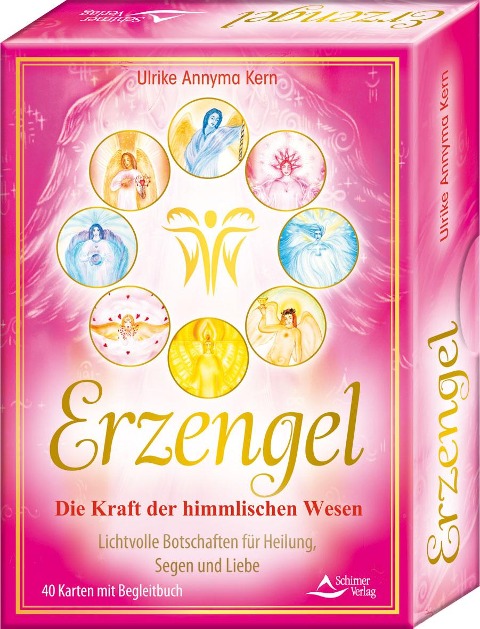 Erzengel - Die Kraft der himmlischen Wesen - Lichtvolle Botschaften für Heilung, Segen und Liebe Kartenset - Ulrike Annyma Kern