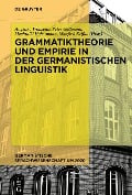 Cover-Bild zum Titel 'Grammatiktheorie und Empirie in der germanistischen Linguistik' von ''