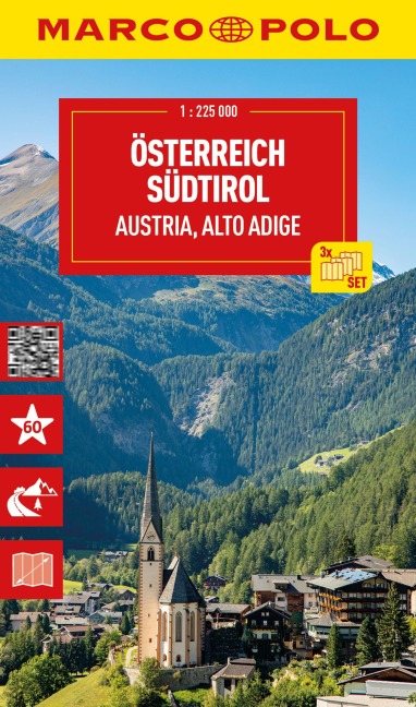 MARCO POLO Kartenset Österreich, Südtirol 1:225.000 - 