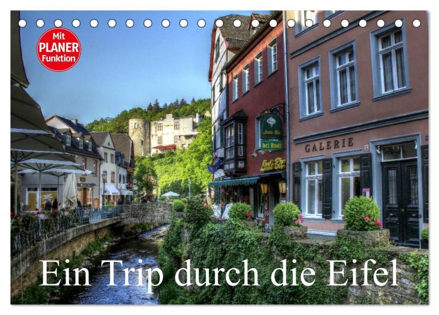 Ein Trip durch die Eifel (Tischkalender 2025 DIN A5 quer), CALVENDO Monatskalender - Arno Klatt