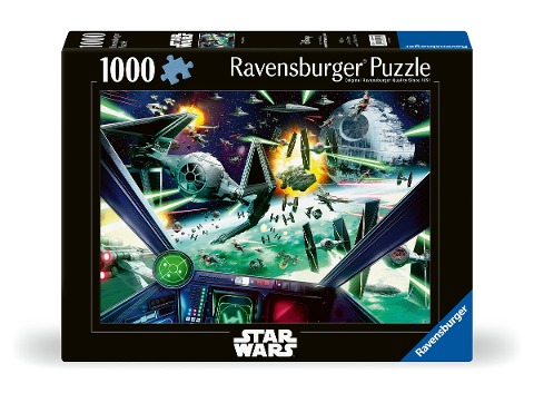 Erwachsenenpuzzle 1000 Teile - Star Wars - X-Wing Cockpit - 