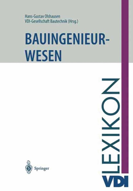 VDI-Lexikon Bauingenieurwesen - 