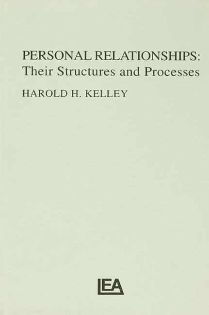 Personal Relationships - Harold H. Kelley