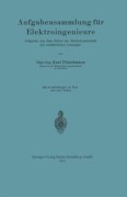 Cover-Bild zum Titel 'Aufgabensammlung für Elektroingenieure' von 'Kurt Fleischmann'