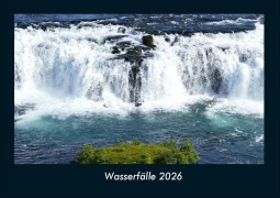 Cover-Bild zum Titel 'Wasserfälle 2026 Fotokalender DIN A4' von 'Tobias Becker'
