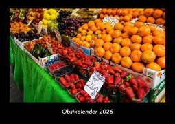 Cover-Bild zum Titel 'Obstkalender 2026 Fotokalender DIN A3' von 'Tobias Becker'