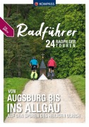 Cover-Bild zum Titel 'KOMPASS Radführer von Augsburg bis ins Allgäu' von 'Walter Elsner, Susanne Elsner'