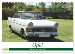 Cover-Bild zum Titel 'Opel Oldtimer mit dem Blitz (Wandkalender 2026 DIN A3 quer), CALVENDO Monatskalender' von 'Anja Bagunk'