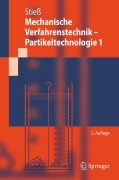Cover-Bild zum Titel 'Mechanische Verfahrenstechnik - Partikeltechnologie 1' von 'Matthias Stiess'