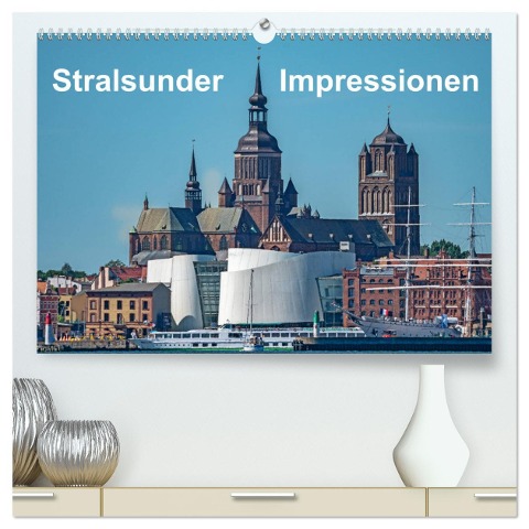 Stralsunder Impressionen (hochwertiger Premium Wandkalender 2024 DIN A2 quer), Kunstdruck in Hochglanz - Thomas Seethaler