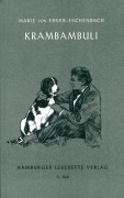 Cover-Bild zum Titel 'Krambambuli' von 'Marie von Ebner-Eschenbach'