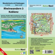 Cover-Bild zum Titel 'Rheinwandern 3 - Koblenz 1:25 000' von ''
