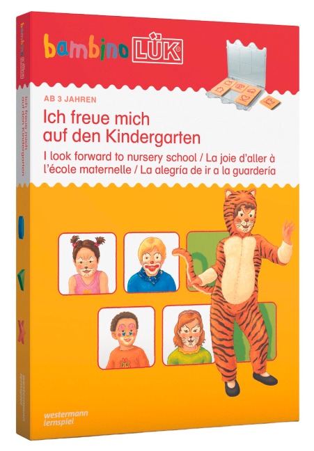bambinoLÜK-Set. Ich freue mich auf den Kindergarten: ab 3 Jahren - Michael Junga