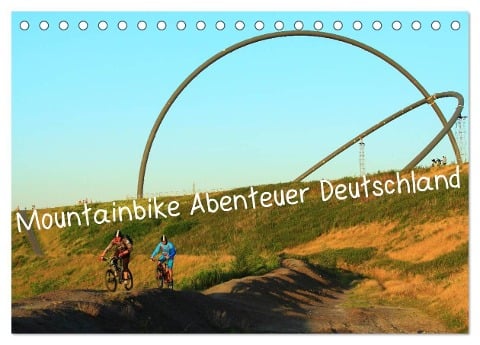 Mountainbike Abenteuer Deutschland (Tischkalender 2024 DIN A5 quer), CALVENDO Monatskalender - Matthias Rotter