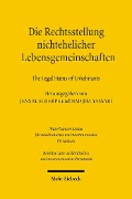 Cover-Bild zum Titel 'Die Rechtsstellung nichtehelicher Lebensgemeinschaften - The Legal Status of Cohabitants' von ''