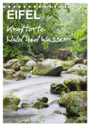 Cover-Bild zum Titel 'EIFEL - Kraftorte Wald und Wasser (Tischkalender 2026 DIN A5 hoch), CALVENDO Monatskalender' von 'Gaby Wojciech'
