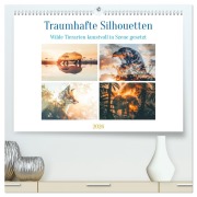 Cover-Bild zum Titel 'Traumhafte Silhouetten (hochwertiger Premium Wandkalender 2026 DIN A2 quer), Kunstdruck in Hochglanz' von 'Steffen Gierok-Latniak'