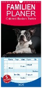 Familienplaner 2025 - Colored Boston Terrier 2025 mit 5 Spalten (Wandkalender, 21 x 45 cm) CALVENDO - Nicola Kassat Fotografie