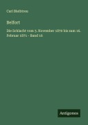 Cover-Bild zum Titel 'Belfort' von 'Carl Bleibtreu'