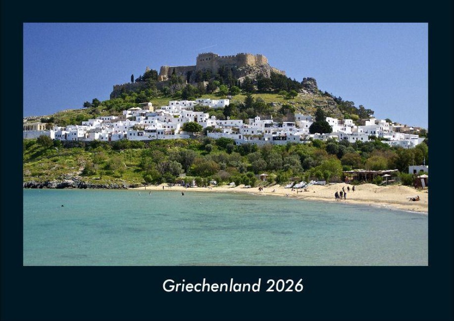 Griechenland 2026 Fotokalender DIN A4 - Tobias Becker