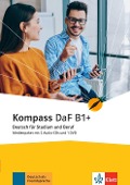 Cover-Bild zum Titel 'Kompass DaF B1+' von 'Birgit Braun, Nadja Fügert, Friederike Jin, Ilse Sander, Nicole Schäfer'