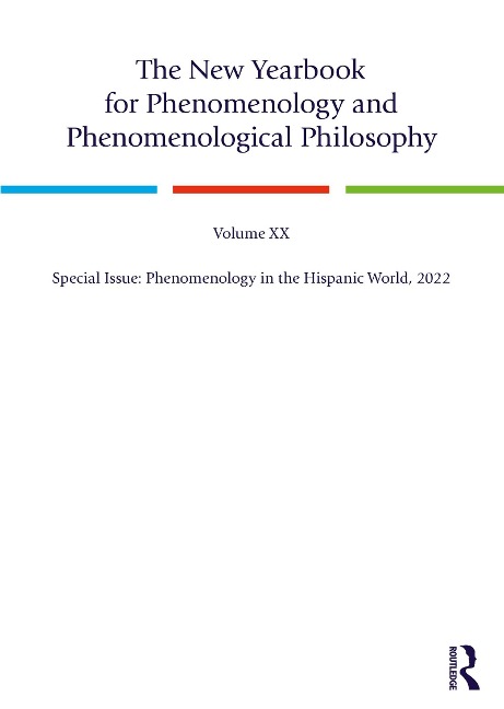 The New Yearbook for Phenomenology and Phenomenological Philosophy - 