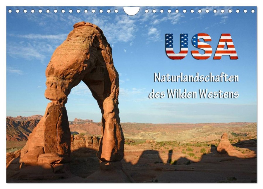 USA - Naturlandschaften des Wilden Westens (Wandkalender 2025 DIN A4 quer), CALVENDO Monatskalender - Mike Kärcher