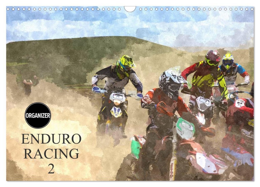 ENDURO RACING 2 (Wall Calendar 2026 DIN A3 landscape), CALVENDO 12 Month Wall Calendar - Ron Eccles