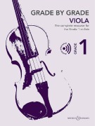 Cover-Bild zum Titel 'Grade by Grade - Viola Grade 1. Viola und Klavier.' von ''