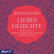 Cover-Bild zum Titel 'Liebesgedichte' von 'Mascha Kaleko'