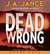Cover-Bild zum Titel 'Dead Wrong CD' von 'J A Jance'