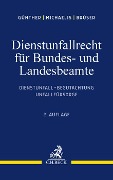 Cover-Bild zum Titel 'Dienstunfallrecht für Bundes- und Landesbeamte' von 'Jörg-Michael Günther, Lars Oliver Michaelis, Jörg Brüser'