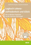 Cover-Bild zum Titel 'Logbuch Lebenszufriedenheit und Glück' von 'Katharina Hanyka, Susanne Strobach'