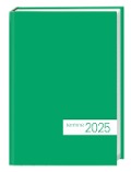 Kalenderbuch Grün 2025 - 