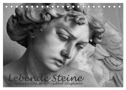 Cover-Bild zum Titel 'Lebende Steine - Skulpturen auf dem Friedhof Staglieno (Tischkalender 2026 DIN A5 quer), CALVENDO Monatskalender' von 'Antje Kügler'